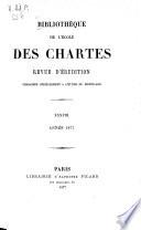 Bibliothèque de l'Ecole des Chartes