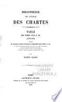 Bibliothèque de l'École des chartes