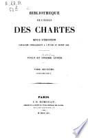 Bibliothèque de l'Ecole des Chartes