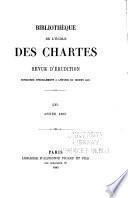 Bibliothèque de l'Ecole des chartes