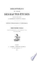 Bibliothèque de l'Ecole des hautes études