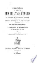 Bibliothèque de l'Ecole des hautes études