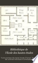 Bibliothèque de l'École des hautes études