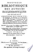 Bibliotheque des auteurs ecclesiastiques: I-III siecles. 2 v