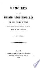 Bibliothèque des mémoires relatifs à l'histoire de France pendant le 18e et le 19e siècle