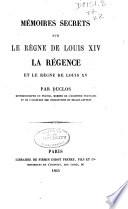 Bibliothèque des mémoires relatifs à l'histoire de France pendant le 18e siècle