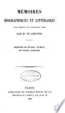 Bibliothèque des mémoires relatifs à l'histoire de France pendant le 18e siècle ...
