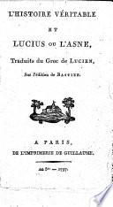 Bibliothèque des romans grecs, traduits en français. [Edited by Guillaume, assisted by Chardon de la Rochette.]