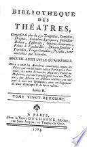 Bibliothèque des théâtres