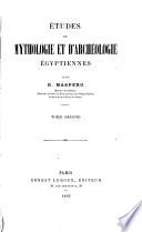 Bibliothèque égyptologique contenant les œuvres des égyptologues français dispersées dans divers recueils et qui n'ont pas encore été reunies jusqu'à ce jour