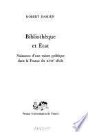 Bibliothèque et état