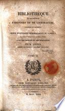 Bibliotheque etrangere d'histoire et de litterature ancienne et moderne ou, Choix d'ouvrages remarquables et curieux, traduits ou extraits de diverses langues, avec des notices et des remarques; par M. Aignan ... Tome 1[-3.]