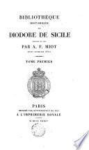 Bibliothèque historique de Diodore de Sicile