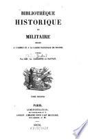 Bibliothèque historique et militaire