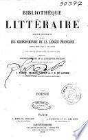Bibliothèque littéraire