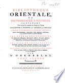 Bibliothèque orientale