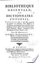 Bibliothèque Orientale: Mabed Ben Khaled-Pour