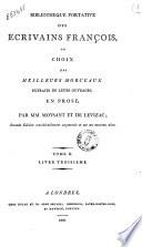 Bibliotheque portative des ecrivains françois ou Choix des meilleurs morceaux extraits extraits de leurs ouvrages en prose, par mm. Moysant et de Levizac ... Tome 1. [-3.]