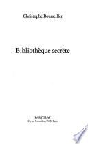 Bibliothèque secrète