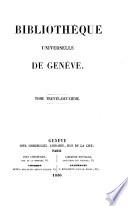 Bibliothèque universelle de Genève