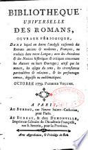 Bibliothèque universelle des romans