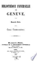 Bibliotheque universelle des sciences, belleslettres, et arts, faisant suite a la Bibliotheque Britannique