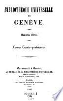 Bibliotheque universelle des sciences, belleslettres, et arts, faisant suite a la Bibliotheque Britannique