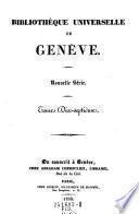 Bibliotheque universelle des sciences, belleslettres, et arts, faisant suite a la Bibliotheque Britannique