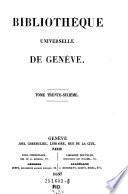 Bibliotheque universelle des sciences, belleslettres, et arts, faisant suite a la Bibliotheque Britannique