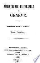 Bibliotheque universelle des sciences, belleslettres, et arts, faisant suite a la Bibliotheque Britannique