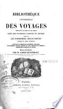 Bibliothèque universelle des voyages