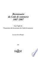Bicentenaire du Code de commerce