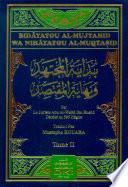 Bidayatou al-mujtahid wa nihayatou al-muqtasid 1-2 ج2