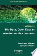 Big Data, Open Data et valorisation des données