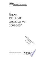 Bilan de la vie associative 2004-2007