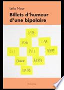 Billets d’humeur d’une bipolaire