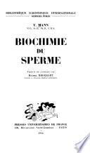Biochimie du sperme