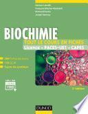 Biochimie - Tout le cours en fiches - 2e éd