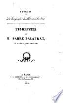 Biographie de M. Fabré-Palaprat