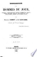 Biographie des hommes du jour