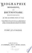 Biographie moderne