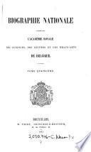 Biographie nationale