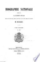 Biographie nationale