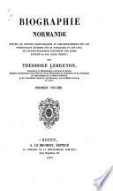 Biographie normande