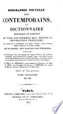 Biographie nouvelle des contemporains [1787-1820].