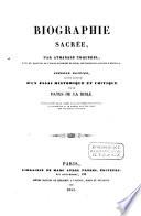 Biographie sacrée