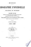 Biographie universalle (Michaud) ancienne et moderne ...