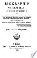 Biographie universelle, ancienne et moderne, etc