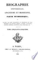 Biographie universelle ancienne et moderne