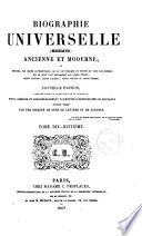 Biographie universelle, ancienne et moderne